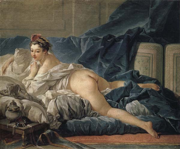 The Brunette Odalisque